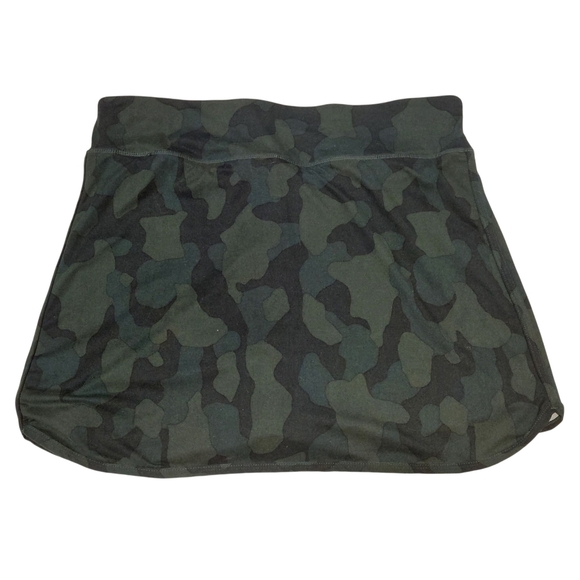Camouflage Dark Green Mini Skort - Picture 2 of 5